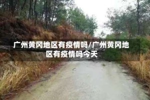 广州黄冈地区有疫情吗/广州黄冈地区有疫情吗今天