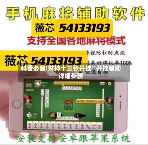 科普必备!财神十三张开挂”开挂辅助详细步骤-第2张图片